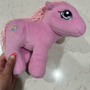 My Little Pony Target Exclusive 9" Pinkie Pie Plush Yarn Hair 2004 ♥️